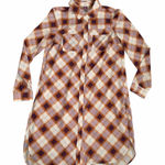 prAna  Plaid Flint Maxi Long Tunic Photo 0