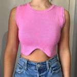 Paper Moon Hot Pink Crop Top Photo 0