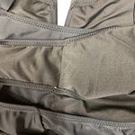 Women's One Piece Bathing Suit V Wire Color Block Mesh Waist Swimsuit Size XL Black Photo 10