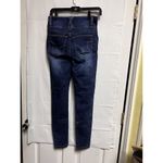 Wallflower Women Juniors Size 5 Sassy High Rise Skinny Blue Jeans CIB Photo 5
