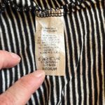 Honey Punch  Black White Stripe Sleeveless Top Shirt Medium Flowy Exaggerated Photo 4