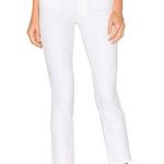 Mother The Looker Crop Glass Slipper White Size 27 Photo 0