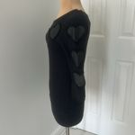 Joystick Dreamland Johnny Was Black Heart Applique Sweatshirt Size M Photo 2