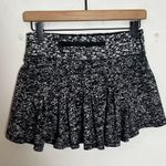 Lululemon - Circuit Breaker Skirt Iced Wave White Black Athletic Tennis Golf Walk Photo 5