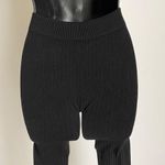 Colorful sz ONE SIZE black thermal thick legging NWT Photo 3