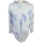 Billabong  Tie Dye Button Down Cotton Shirt Size L Photo 3