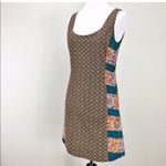 Judith March  Mocha Crochet Shift Dress size large Photo 2