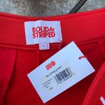 Solid & Striped  Sophie Red Retro Poppy Shorts NWT Large Photo 6