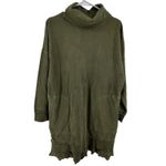 Sundance  Everleigh Everyday Dress Sweater Turtleneck Long Sleeve Mini Green S Photo 1