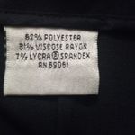 Talbots Talbott 10P 29x28 Dress Flat Front Pants Petite Workwear in Darkest Navy Photo 5