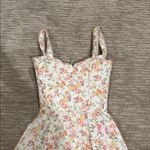 House Of CB Rosalee Floral Stretch Cotton Petticoat Dress Photo 3