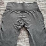 Ryka  Gray cotton blend pull on ribbed cropped pants, size M activewear athletic Photo 5