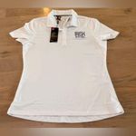 Under Armour UA Tee To Green Collegiate Notre Dame Women's golf 
 Polo white size medium NWT Photo 0