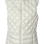 ZeroXposur  Elena Quilted Vest with Pockets Full Zip White Size Small Photo 0
