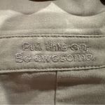 FIGS  TECHNICAL COLLECTION SCRUB SHIRT WOMENS MEDIUM GRAY 2 POCKETS Photo 9