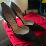 Manolo Blahnik  Leather Heels Black Photo 0