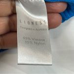 LIONESS  Blue Sleeveless Crop Top SZ:L Photo 5