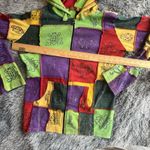 Rising International Sweater Womens Large Full Zip Patchwork Hoodie Nepal Boho Photo 5