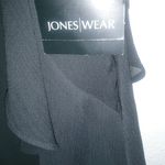 Jones Wear  4 Black Layered Dramatic Top Funeral Photo 5