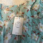 NWT Olrain Mint Floral Oversize Kimono Coverup Size M Photo 7