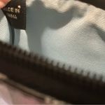 Coach  Chelsea heritage stripe wristlet in black and white signature canvas Photo 2