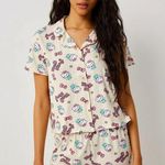 Hello Kitty COPY -  Bows  Two Piece Pajama Set in Size Xtra Large NWT Photo 0