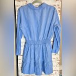 ZARA  Light Blue Casual Shirt Photo 3