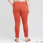 Universal Threads Rust Mid-Rise Ankle Skinny Photo 1