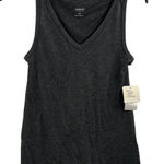 Alfani  Modal V Neck Tank Top Classic Grey‎ XS New Photo 0