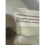 Eloquii  Black White Striped Long Sleeve Slit Belted Button Maxi Shirt Dress 14 Photo 6