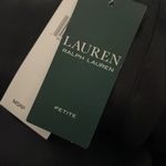 Ralph Lauren Lauren Belted Linen Shorts Black size 12 P Photo 3