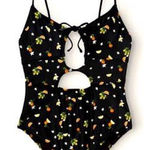 PINK - Victoria's Secret PINK VS Citrus Print Bathing Suit Photo 0