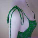 Free People NEW Intimately Caught Up Printed Slip Dress, Green, XL Photo 13