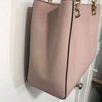 Michael Kors  Sofia Ballet Pink Large Tote Shoulder Bag with Gold Accents EUC Photo 10