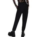 Disturbia Shadow Velour Tapered Trousers in Black size 16 Missing Charm NWOT Photo 2
