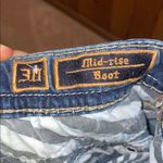 Rock Revival  ferry Blue Bootcut Jeans with Embellished Pockets mid rise size 30 Photo 11