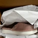 Toms Fluff Slippers Alpargata Mallow Mule Pink Rose Smoke Faux Fur Women NEW 9.5 Photo 9