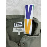 Charlotte Russe Womans  XS Olive Green Sleeveless Cargo Utility Vest Photo 2