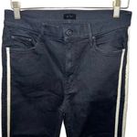 MOTHER Insider Striped Crop Step Photo 9