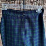 Nasty Gal  Collection Plaid Trousers Pants Size 4 Cuffed Ankle High Waist… Photo 6