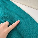 Catherines NWT  Fringe Poncho Top Size‎ 2X Teal Green Fringe Layering Boho Casual Photo 3