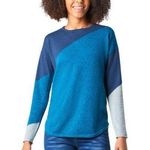 Smartwool  Size Large  Shadow Pine Colorblock Sweater - Women's $95 Photo 0