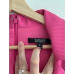 Badgley Mischka Cap Sleeve Fit and Flare Watermelon Pink Midi Dress Size 8 Photo 8