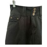 Boutique NWT ALSHARIFA 40" Long Denim Ladies Black Skirt size 30' waist size 10 Photo 5