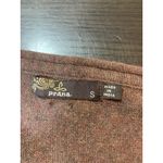 prAna Leigh Organic Cotton Knit Sweater Dress Womens Small Brown Outdoorsy Photo 4