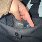 Tiger Mist  Black Buttoned Halter Blouse Photo 2