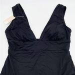 ANDIE NEW The Mykonos One Piece Swimsuit Flat Back 19AOMYKO Black Size Large Photo 3