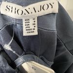 Shona joy La Lune Asymmetrical Bias Cowl Midi Dress in Blue Smoke Photo 13