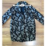Veronica Beard Camille Animal Print Cocoon Jacket Women’s Size 6 Brown Leopard Photo 6
