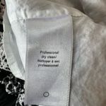 Rag and Bone  eyelet Lace Black & White Floral 'Flavia' Off-The-Shoulder Top Size S Photo 6